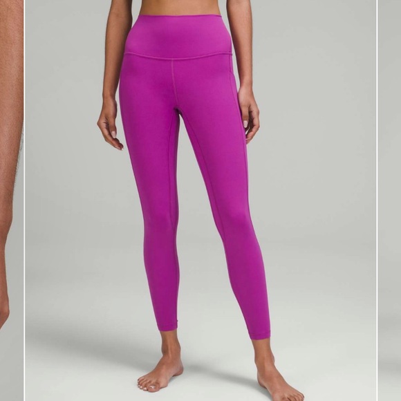 lululemon athletica Pants - Lululemon Align with Pockets 25” Vivid Plum Size 4